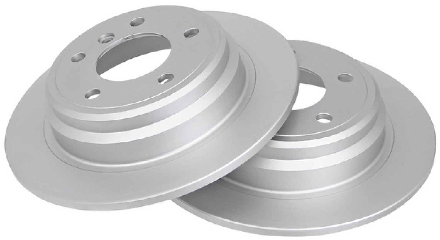 A.B.S. 16341 Remschijven achter, set van 2 - BMW 5-serie E39 - 298 mm - massief