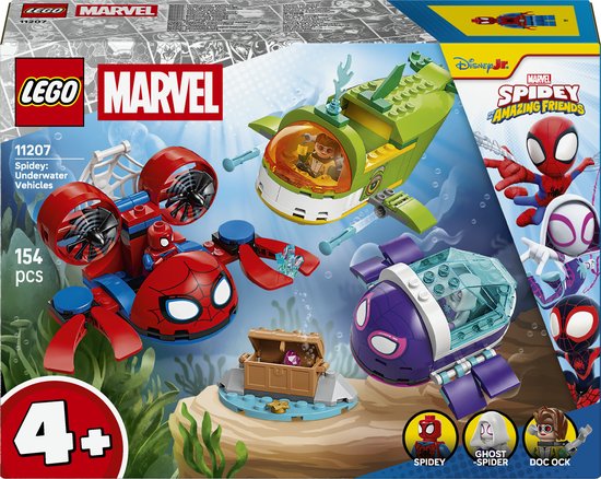 LEGO Marvel - Spidey: onderwatervoertuigen Constructiespeelgoed thumbnail 2
