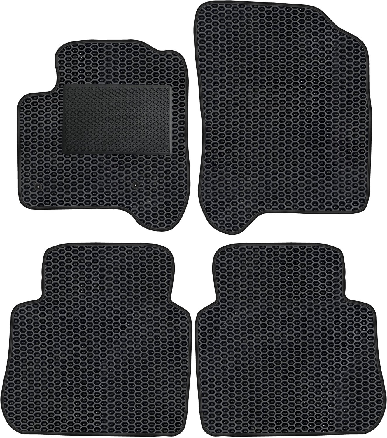 CT014_EVA_POD - Complete set van autobezems van EVA passend voor Citroën C3 Picasso 2009-2017 (met extra versterking)