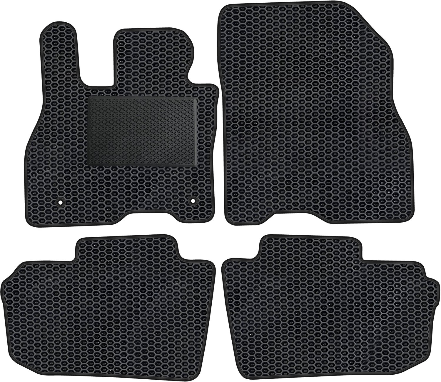 NI040_EVA_POD - Auto Tapijtset EVA - Geschikt voor Nissan Leaf II - Duurzaam - Waterdicht