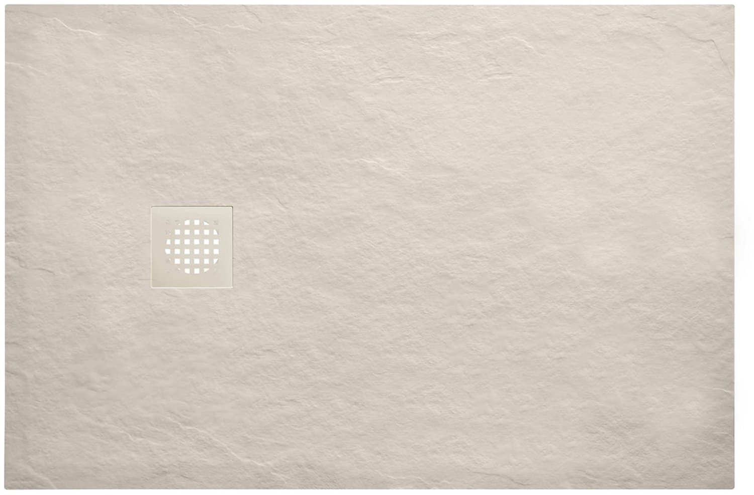 Wiesbaden Stonea douchebak antislip composiet 1000 x 1200 x 30 mm inkortbaar beige