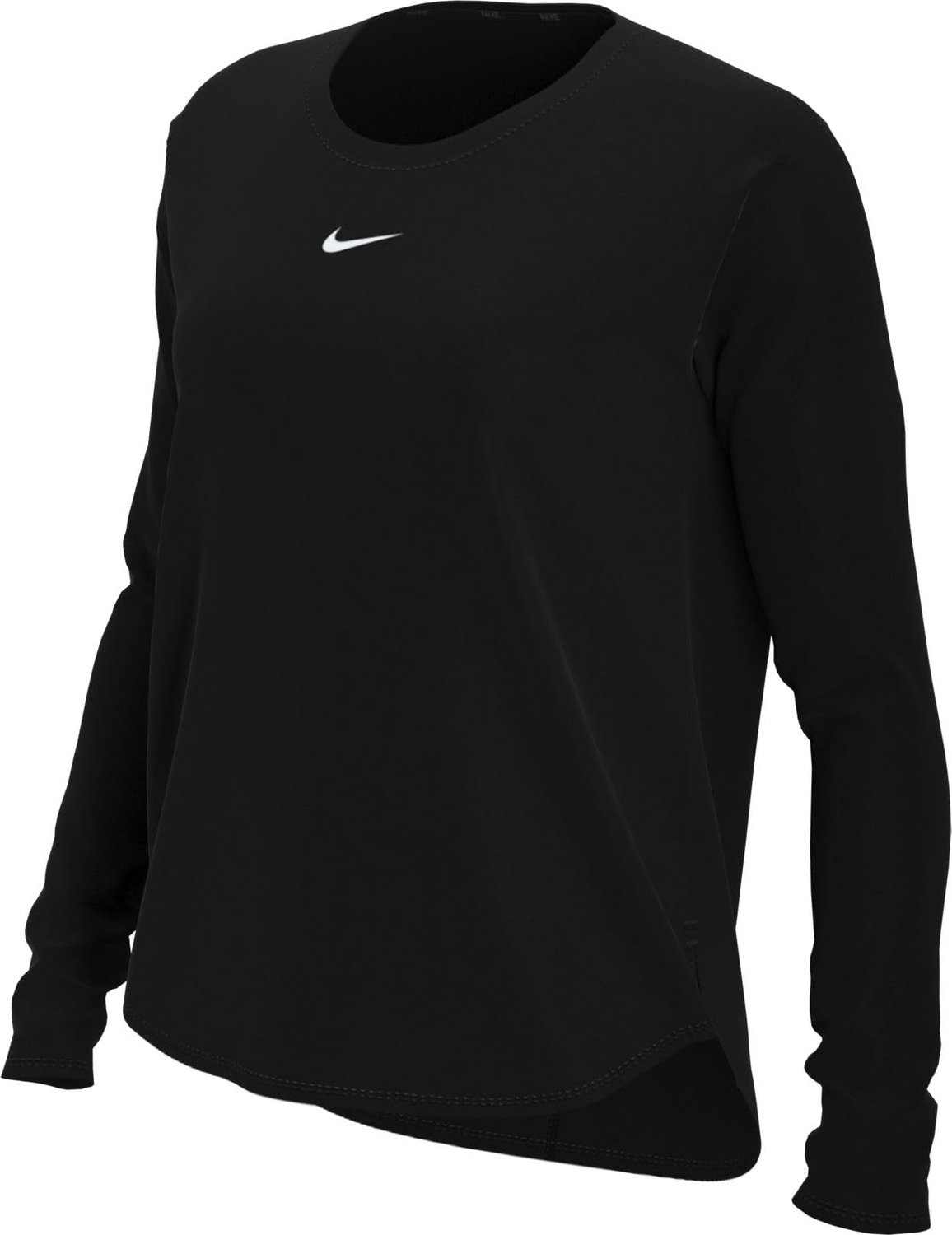 Nike One Therma Stand Lange mouwen top Zwart