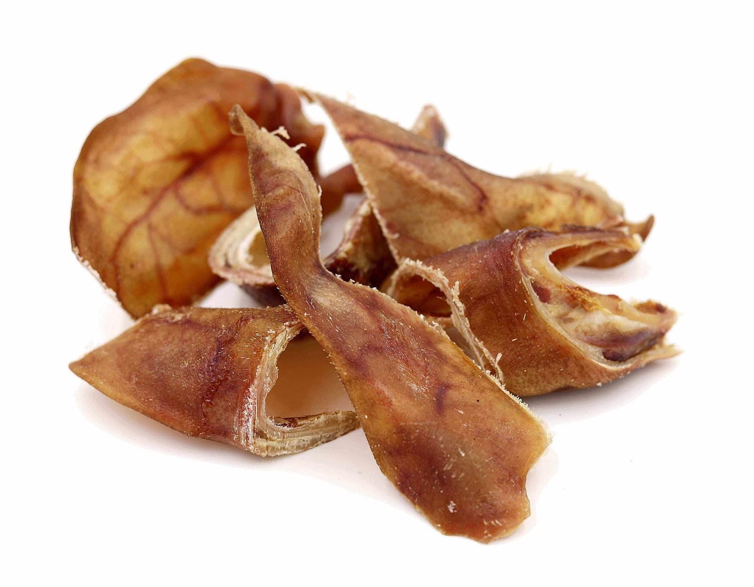 BREERs varkensoren reepjes gedroogd, hondensnack zonder kunstmatige conserveringsmiddelen, Kauwsnack Adult, 5 Kg