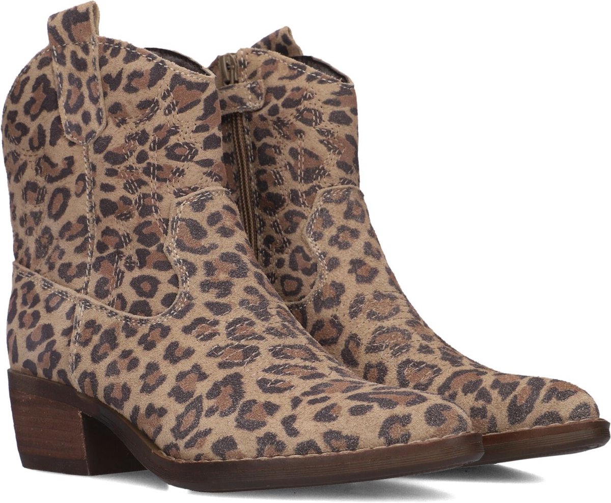Omoda Anouk Laarzen - Suède - Meisjes - Beige - Maat 34