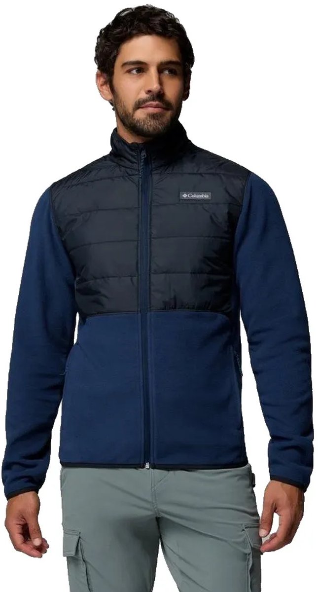 Columbia Basin Butte™ Ii Fleece Met Volledige Rits Man Marineblauw