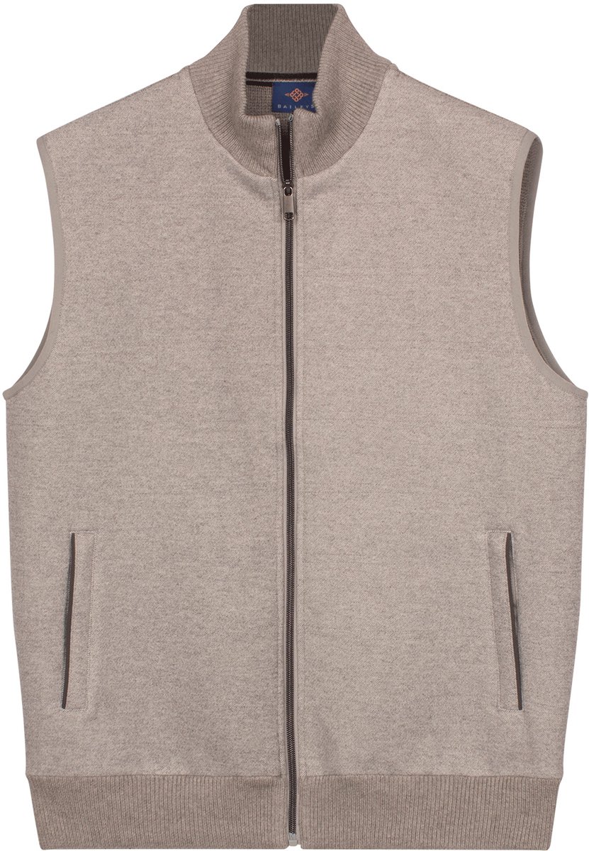 Baileys Steel Grey Mouwloos Regular Fit Bodywarmer 628068 925