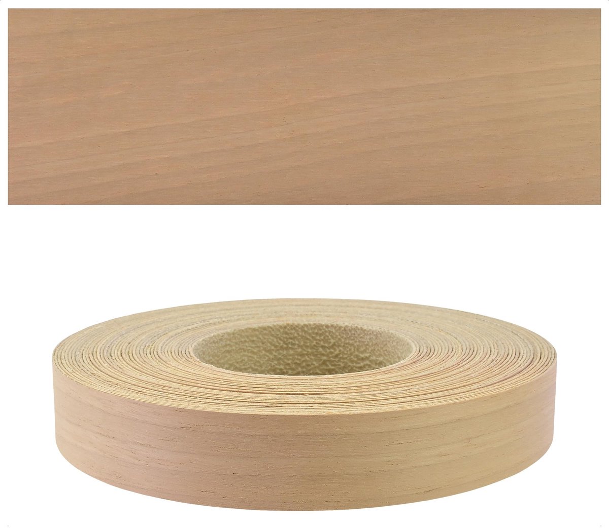 Elzusha - Natuurlijke Fineer Rand Tape | 22mm x 5m | Walnoot