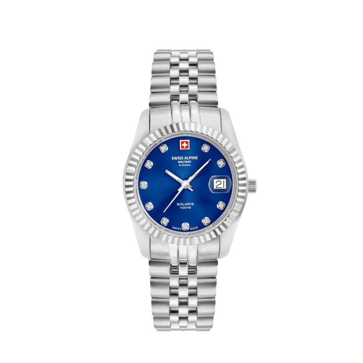 Swiss Alpine Military - 7716.1235 - Polshorloge - Dames - Kwarts - Solaris