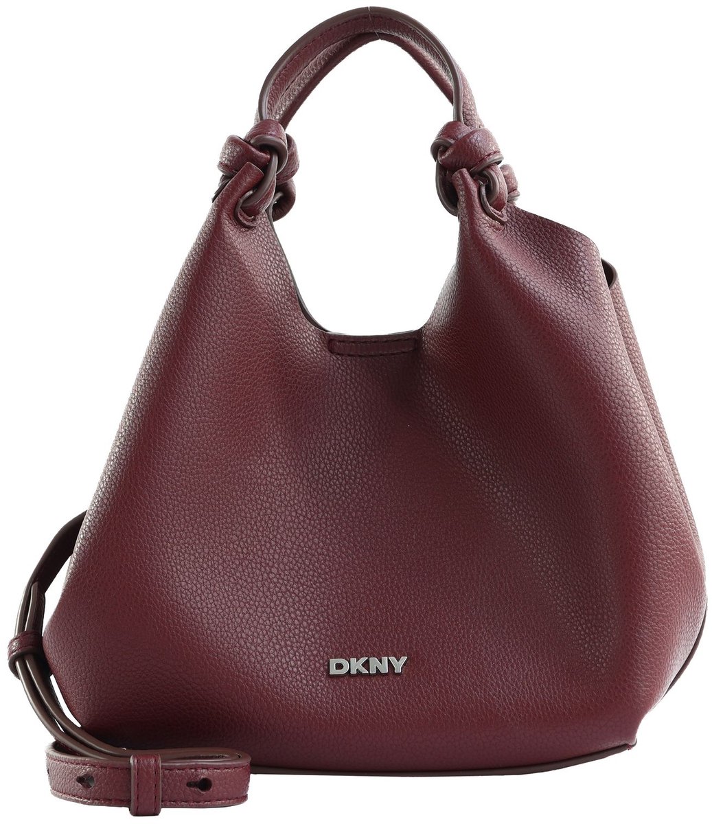 DKNY handtas schoudertas Paula Tote Bag Aged Wine wijnrood