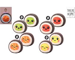 Take Me Home Kawaii Sushi Knuffel XL, 60 x 35 x 60 cm, 4 assorti.