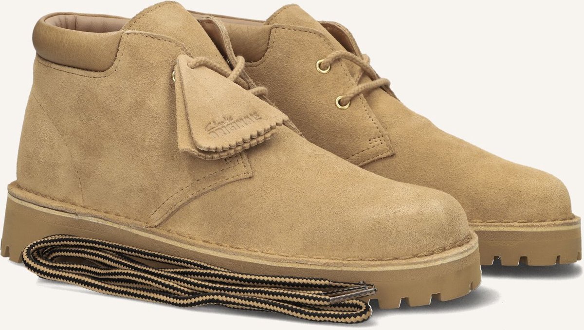 Clarks Desert 2456 Rock Veterschoenen - Dames - Camel - Maat 41