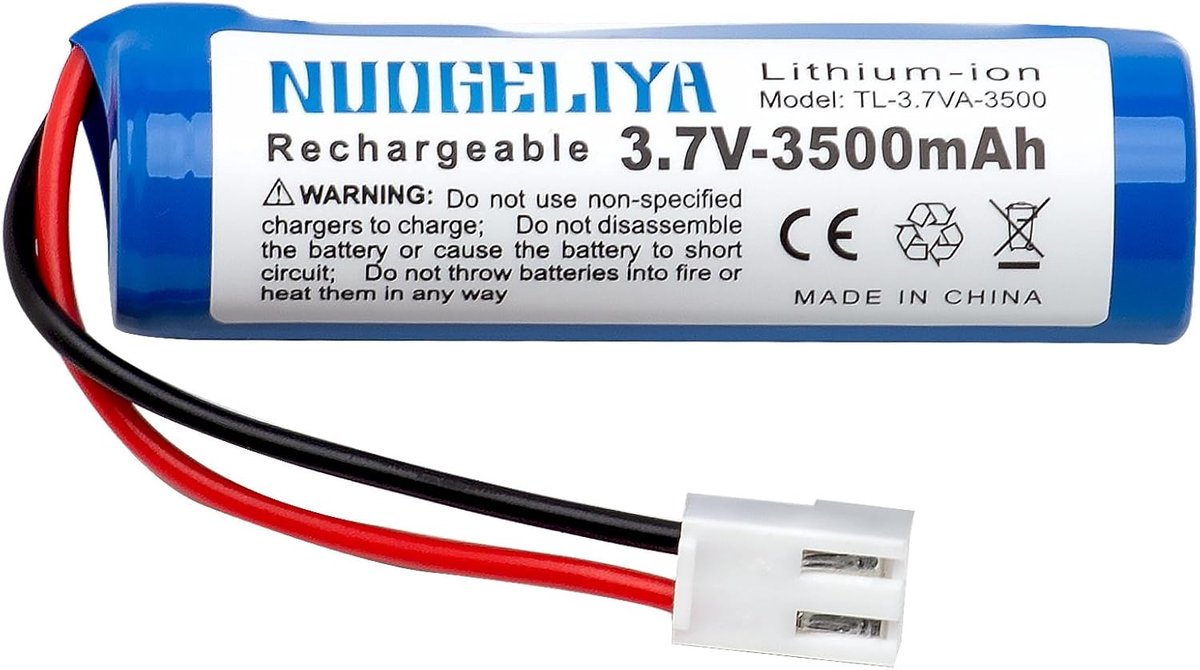 Voor raamreiniger Li-Ion accu 3,7 V 3500 mAh voor Leifheit Dry&Clean 51000 3,7 V reserveaccu - ShopVlot