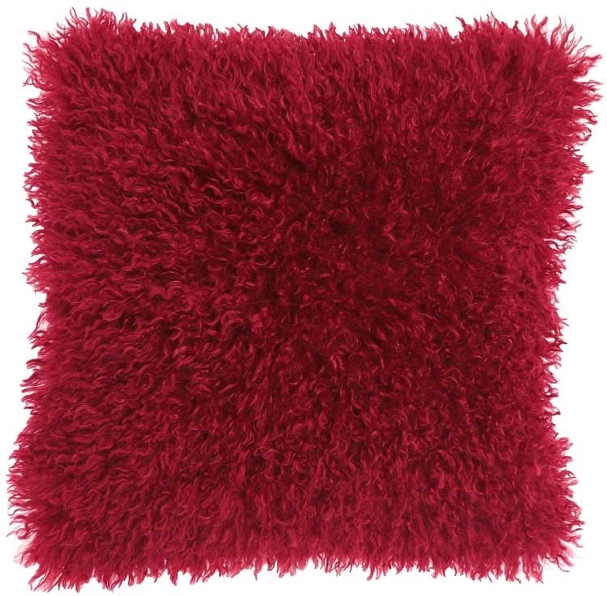 Unique Living Sierkussen Frieda - 45x45cm - Rood