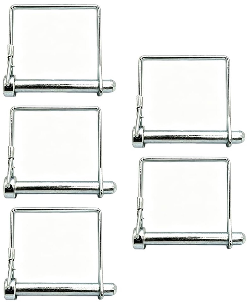 Set van 5 Locking Pins 10x60mm voor Landbouwtoepassingen en Tractoren - Duurzaam en Betrouwbaar