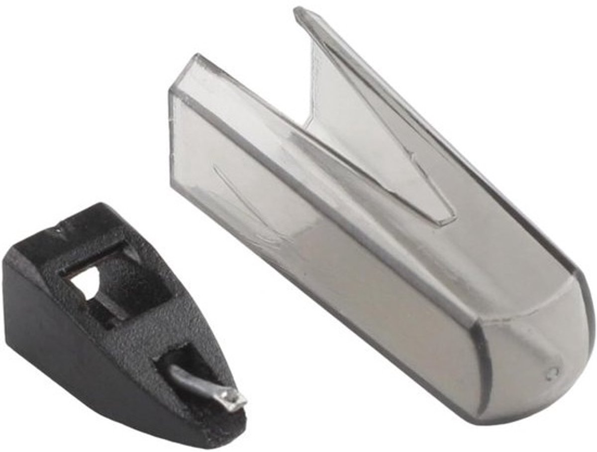 Vervangende naald - Naaldelement - Voor muziek luisteren - ABS-constructie - 13 gram - Zwart