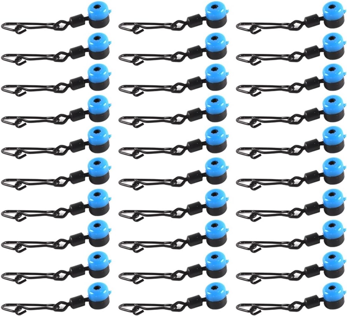 Vissysteem Koppelstukken 30pcs - Snelle Verandering - Multifunctioneel - Ideaal voor Karpervisserij - ShopVlot