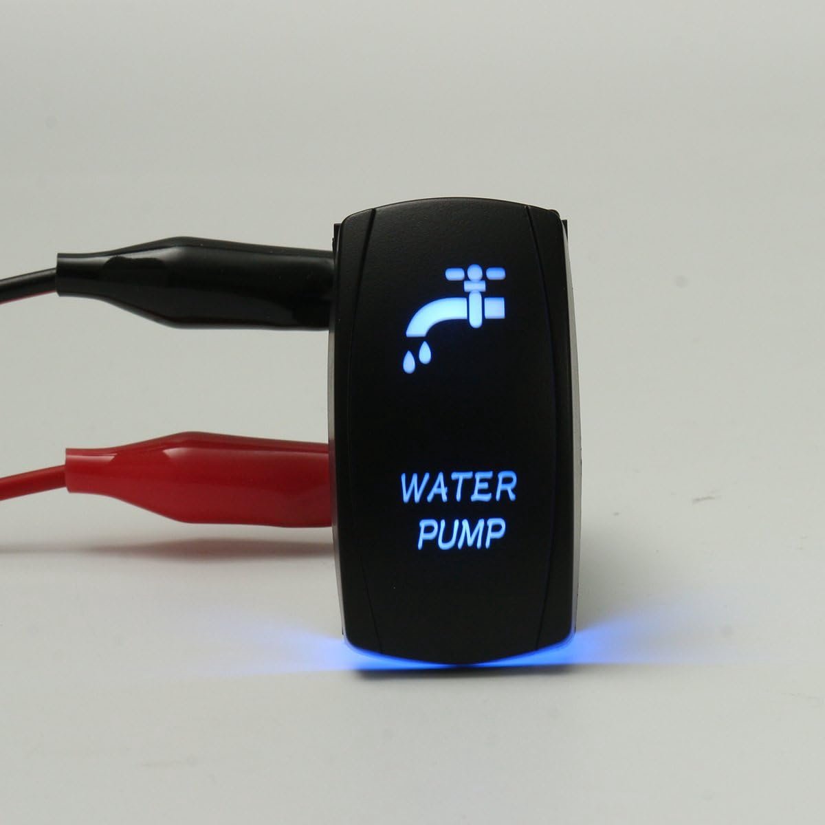 SPST 12V 20A 5Pin ON/OFF Rocker Toggle Switch Water Pump LED Rocker Switch - ShopVlot