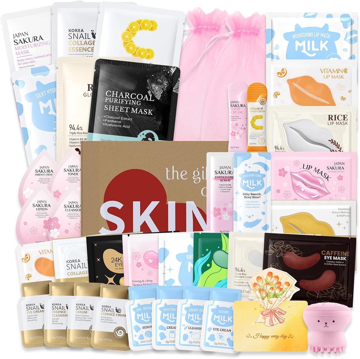 SPA Party Accessories for Women, Skincare Kit (B) - ShopVlot