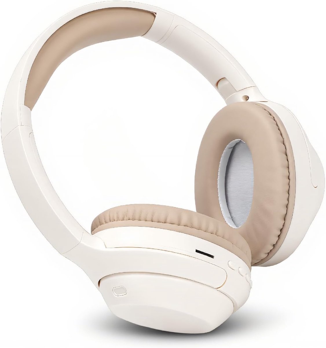 Bluetooth Headphones Over The Ear, V5.3 Long Playtime Deep Bass Stereo Rechargeable Foldable Wireless Headset with - ShopVlot