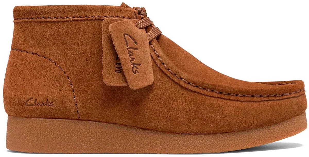 Clarks Shoes Wallabeeevobt Booties Bruin EU 37 Vrouw