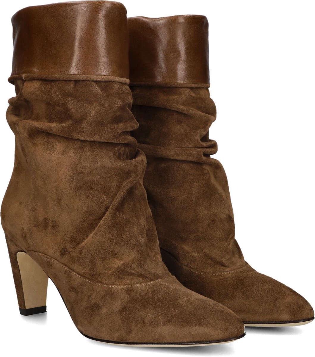 LINA LOCCHI Se4011 Enkellaarsjes Dames - Bruin - Maat 39