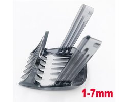 Hair Clipper Comb Compatible With Philips HC9450 HC9490 HC9452 HC7460 HC7462, Replacement Comb Adjustable 1-7mm, Hair - ShopVlot