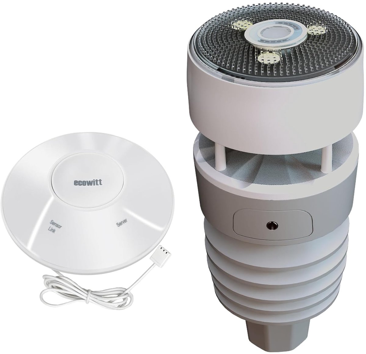 Weerstation met compacte afmetingen: alles-in-één oplossing voor professionele weermonitoring binnenshuis en buitenshuis