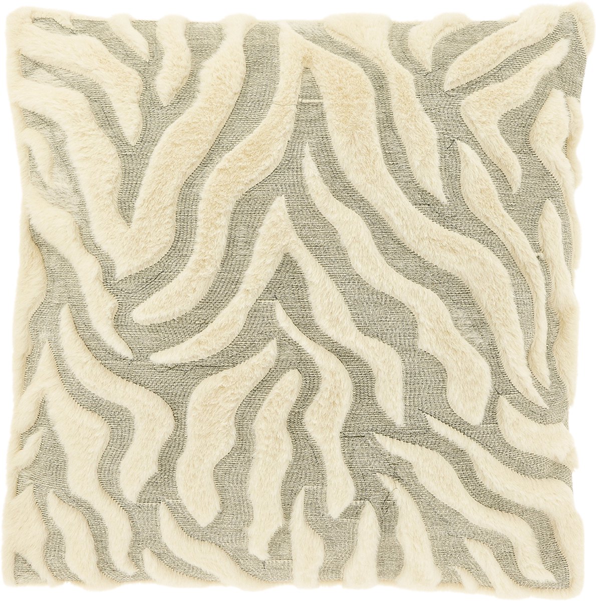 Unique Living Sierkussen Fenna 45x45cm - Dove White Wit
