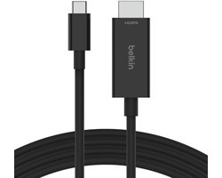 Belkin AVC012bt2MBK 2 m USB Type-C HDMI Zwart