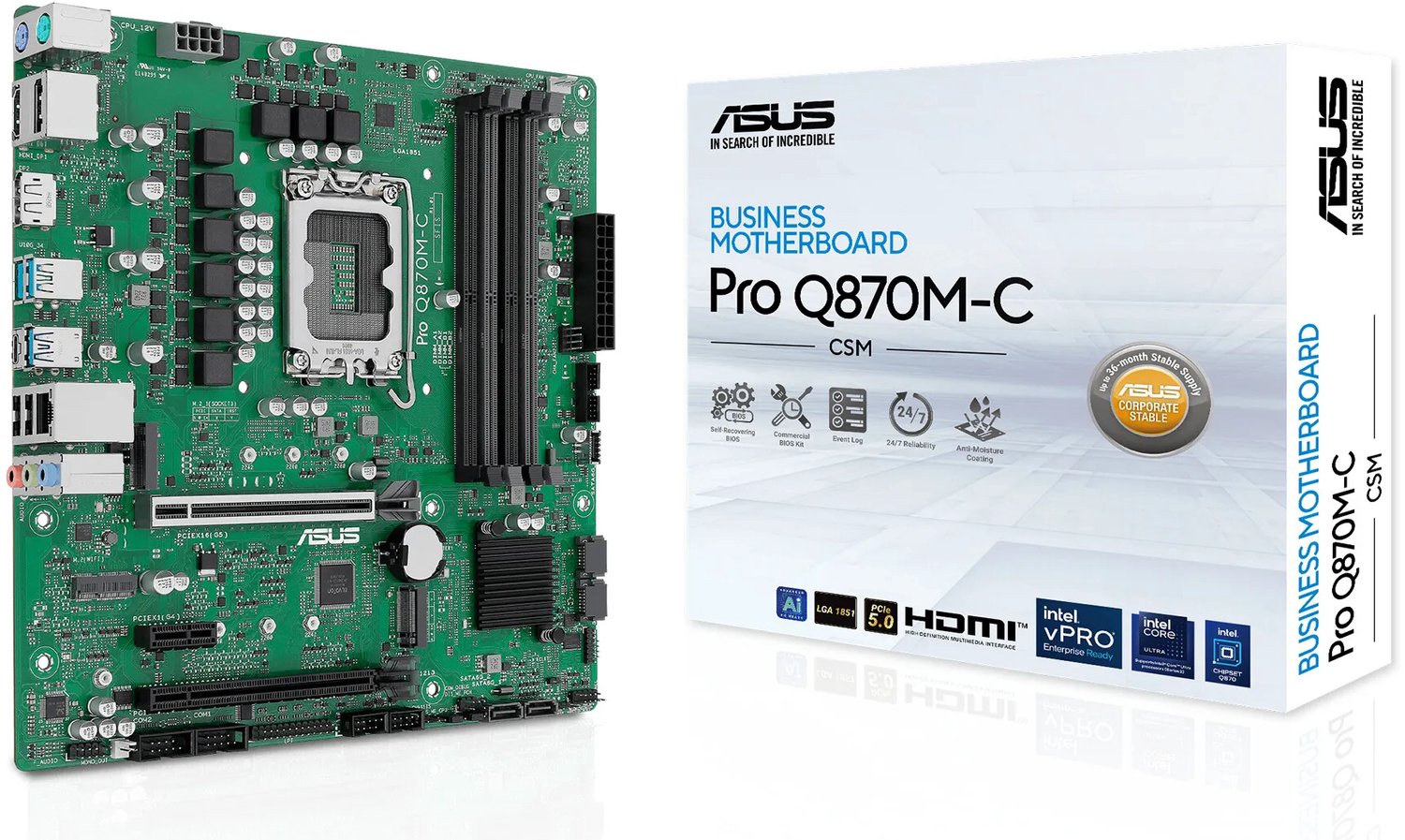 ASUS PRO Q870M-C-CSM Moederbord
