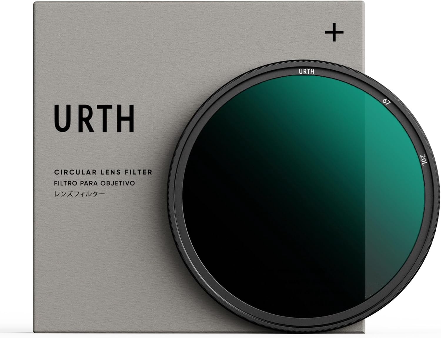 Urth 67mm ND16 (4 Stop) Lens Filter (Plus+)