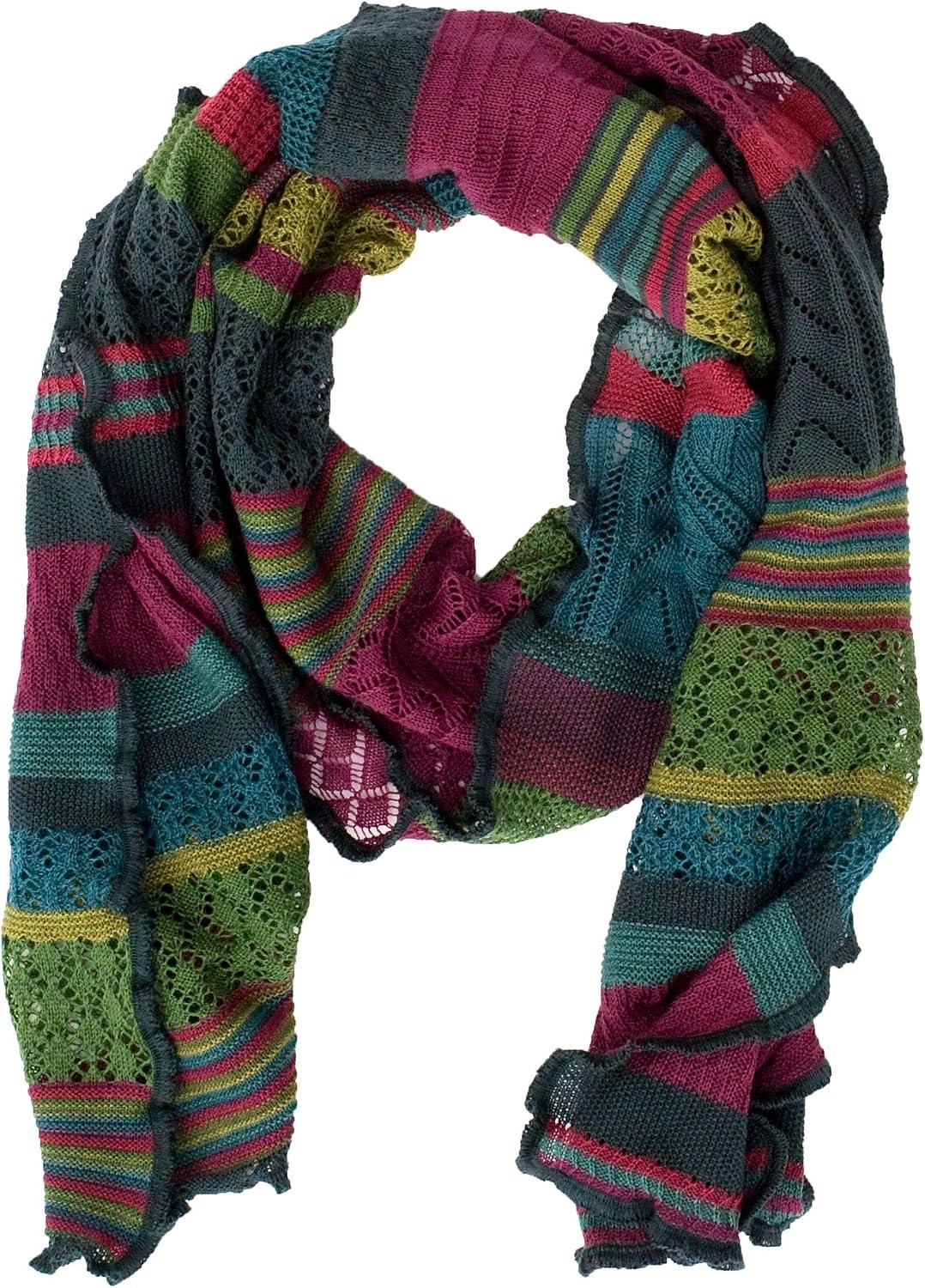 Luxe Merinowollen Sjaal - 100% Wol, Handgebreid, 180x35cm
