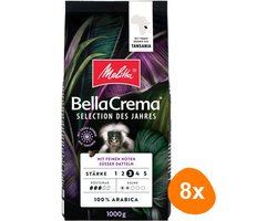 Melitta - BellaCrema Selectie van het jaar 2024 Bonen - 8x 1kg
