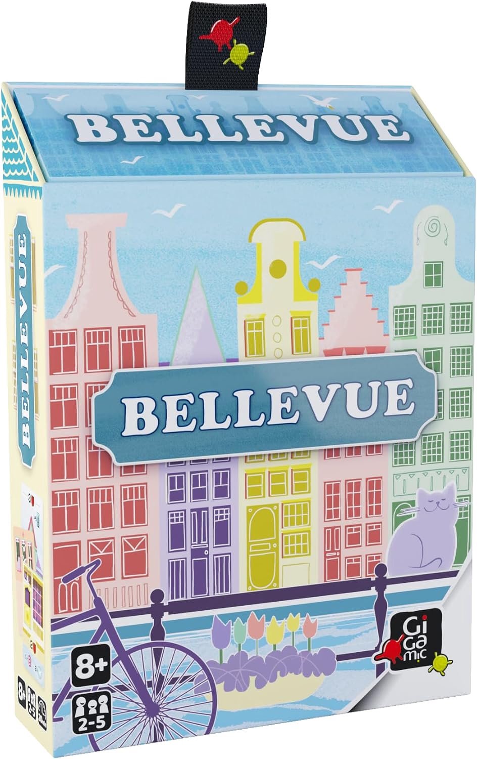 Bellevue: Strategisch Kaartspel voor 2-4 Spelers, Vanaf 8 Jaar