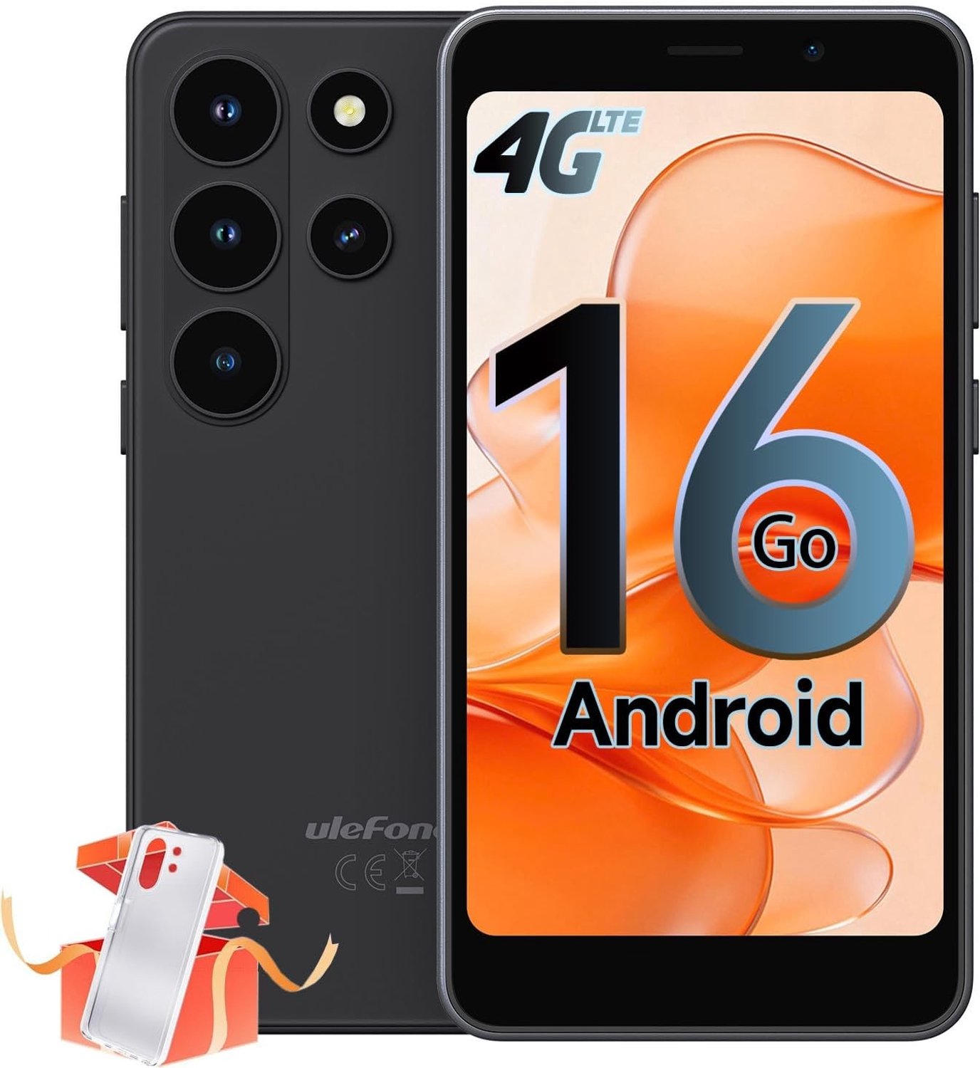 Krachtige Smartphone met 16 GB RAM, 32 GB ROM en 2 TB uitbreidbaar geheugen, 5 Inch Scherm, Dual SIM en 3000 mAh Vervangbare Batterij