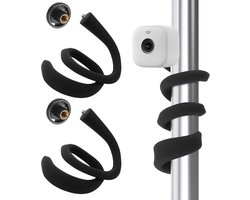 Set van 2 Flexibele Twist Mounts voor Camera's, Verstelbare Houder voor Blink Mini/Mini 2 en Outdoor Camera's, Ideaal voor Binnen- en Buitengebruik