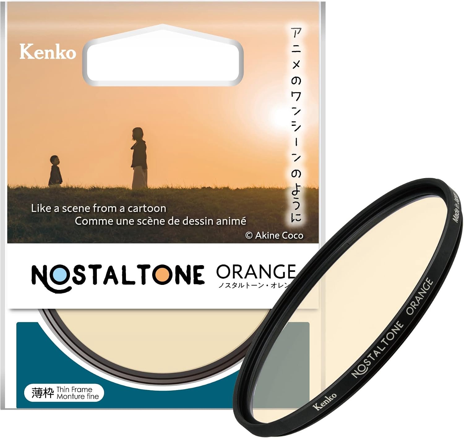 Kenko NOSTALTONE ORANGE φ67mm Filter: Nostalgische Sfeer & Anime Look