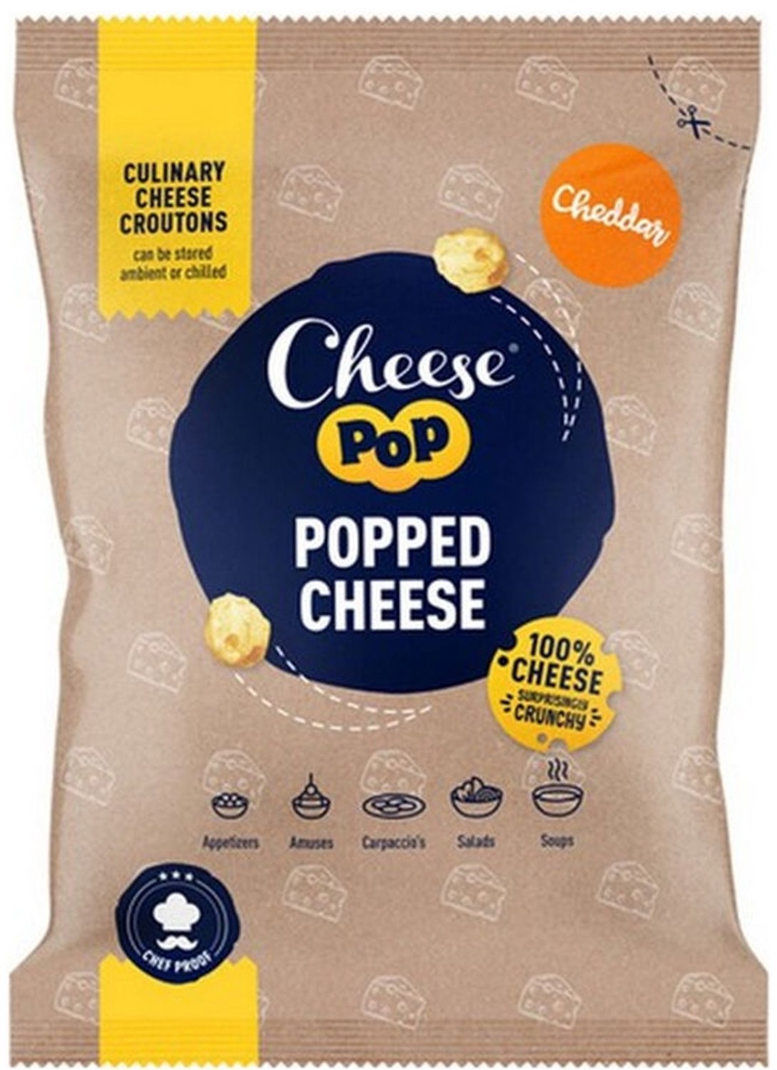 Cheesepop | Gepofte Cheddar Kaas | 2 x 500 gram | Amazon