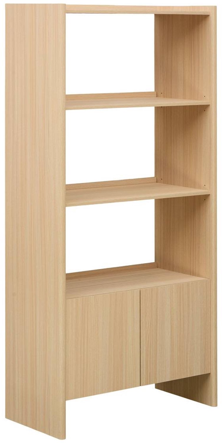 Atmosphera Créateur d'intérieur® Rechthoekige John-boekenkast 85 x 180 cm, beige