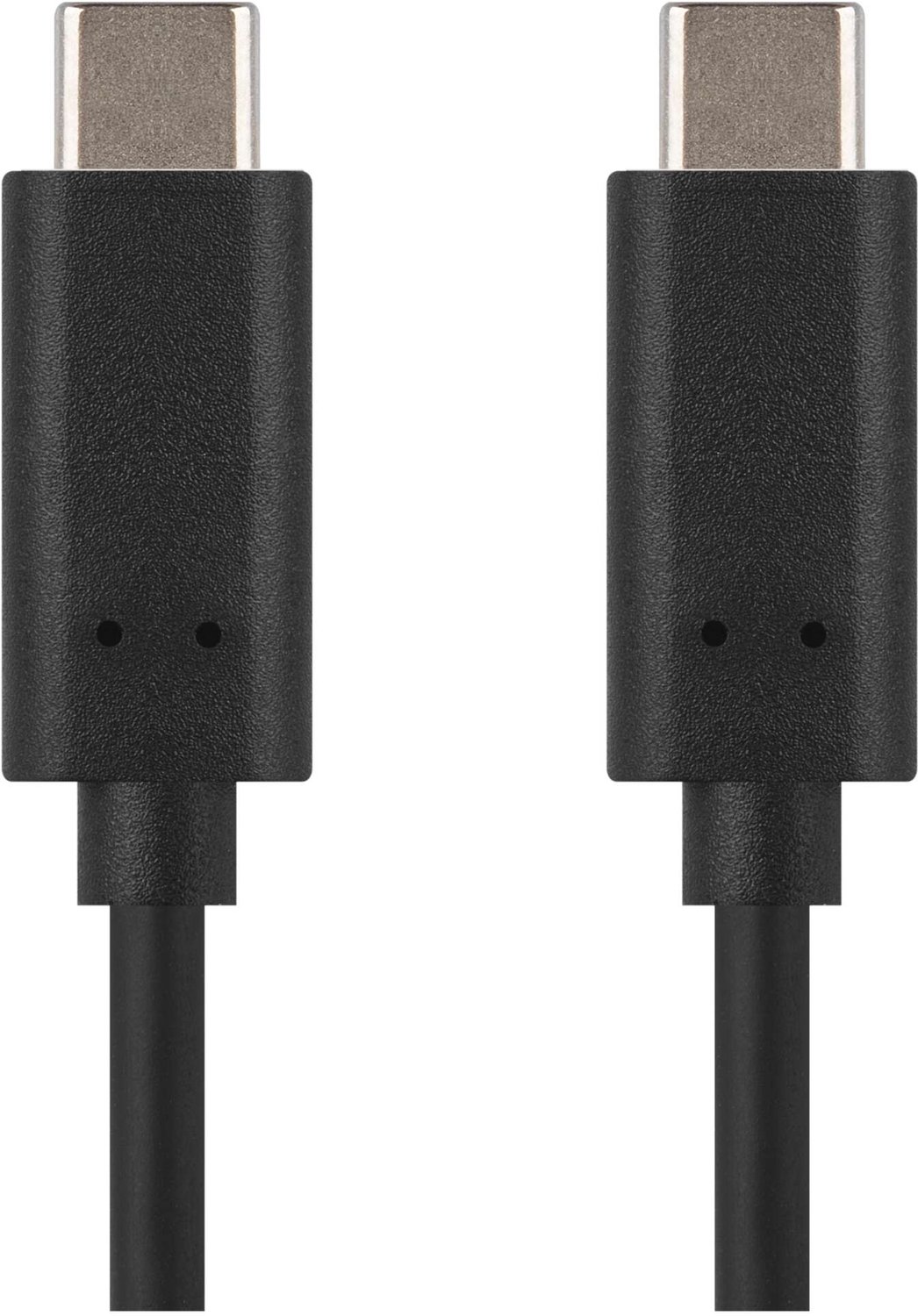 EMOS USB-C 3.1 / USB-C 3.1-oplaad- en datakabel, 1 m, zwart, SM7022BL