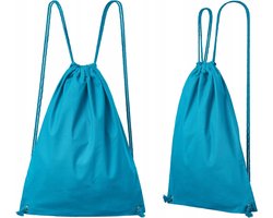 Malfini EasyGo Rugzak Turquoise 44x34 cm - Katoen