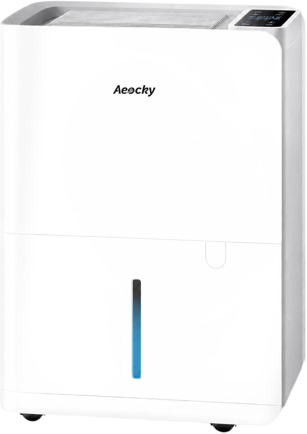 Luchtontvochtiger 25 L/d - 2,7 L Watertank - 380 Watt Vermogen - Wit - Voor Slaapkamer En Badkamer