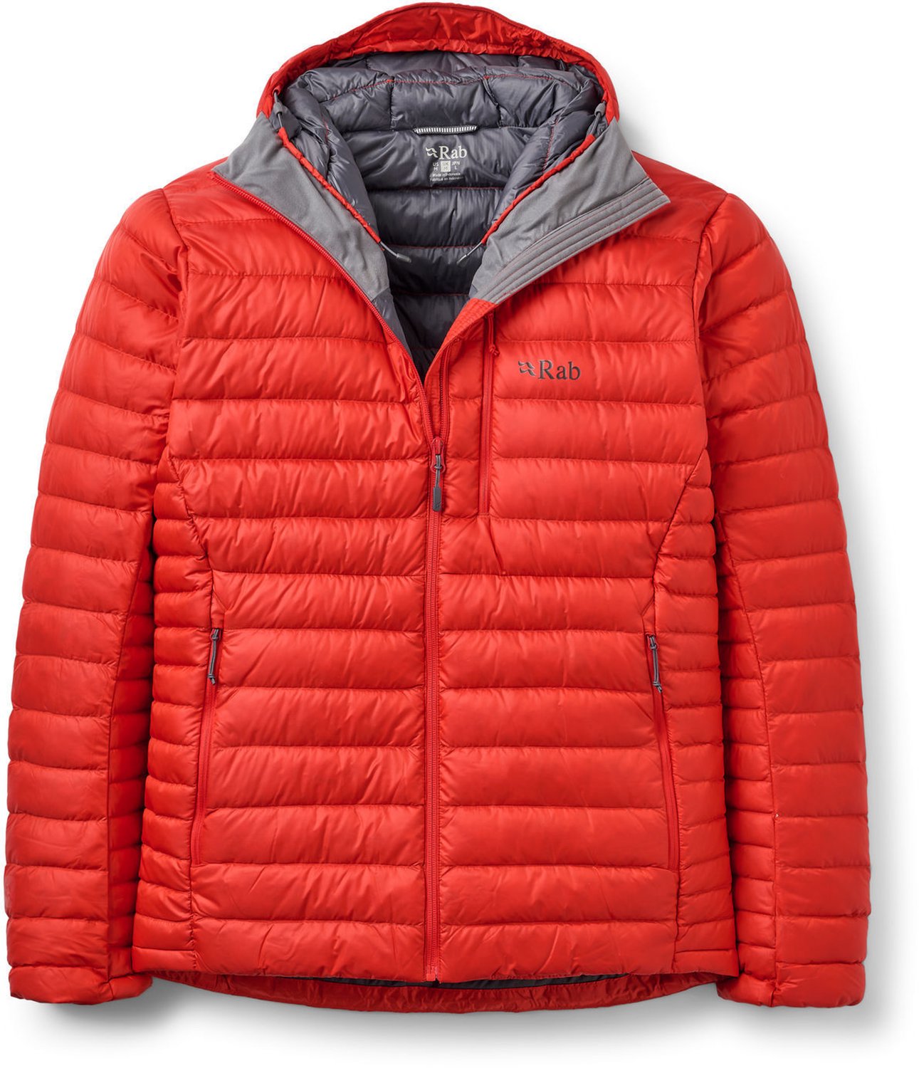 Rab Microlight Alpine Hoody – Wintersport Jassen Winterjassen Geel