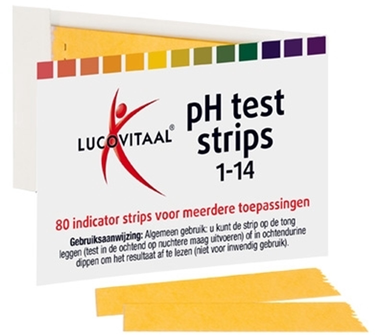 Bol.com Lucovitaal Zuur Base pH test strips aanbieding