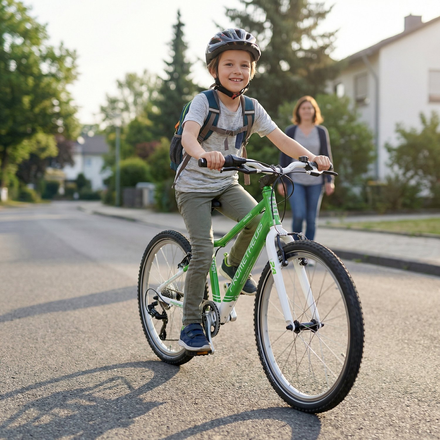 PROMETHEUS BICYCLES Kinderfiets 24 inch vanaf 7 jaar SRAM X4 8v V-brakes 9 kg – PRO