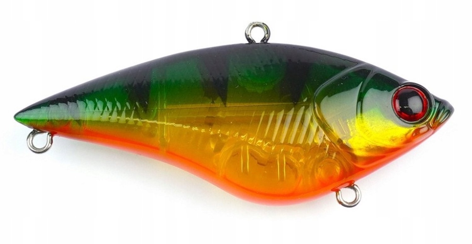 Darts AB Viber Wobbler 5cm/7g Fire Tiger - Vishengel voor Baars & Snoek