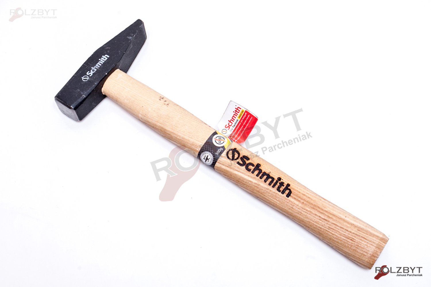Schmith Metselaars Hamer 500g met Houten Steel