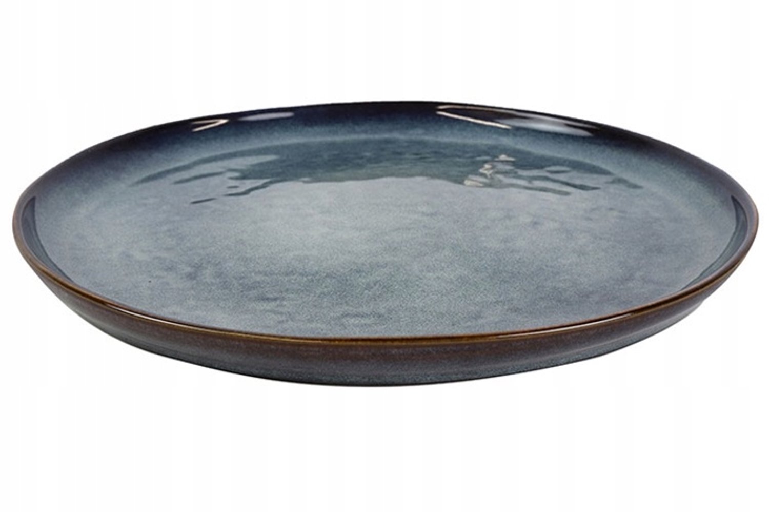 Decostar Keramische Dinerbord Blauw 27 cm - Vintage Stijl