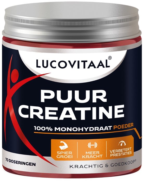 Lucovitaal Puur Creatine Monohydraat Poeder 210 g
