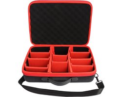 Powarobor Storage Box for Milwaukee 18V M18 Battery and Charger, Tools Battery Carry Bag, Suitable for 18V 12V - ShopVlot